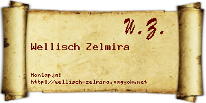 Wellisch Zelmira névjegykártya